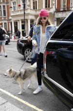 CARA DELEVINGNE Arrives at Her Hotel in London 08/03/2016