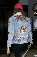 CARA DELEVINGNE Arrives at Her Hotel in London 08/03/2016