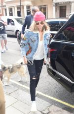 CARA DELEVINGNE Arrives at Her Hotel in London 08/03/2016