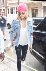 CARA DELEVINGNE Arrives at Her Hotel in London 08/03/2016