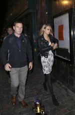 CARA DELEVINGNE at Box Nightclub in London 08/02/2016