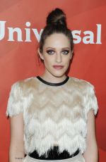 CARLY CHAIKIN at NBC/Universal Press Day at 2016 Summer TCA Tour in Beverly Hills 08/02/2016