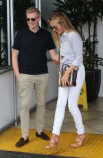 CAT DEELEY Leaves Lunch in Beverly Hills 08/09/2016