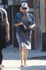 CHARLIZE THERON Out and About i Los Angeles 08/29/2016