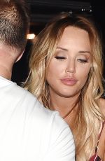 CHARLOTTE CROSBY Arriving at Her Hotel in London 08/19/2016