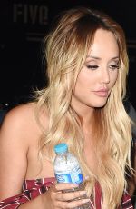 CHARLOTTE CROSBY Arriving at Her Hotel in London 08/19/2016
