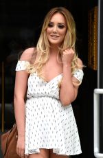 CHARLOTTE CROSBY at Menagerie Restaurant in Manchester 08/05/2016