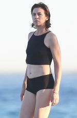 CHARLOTTE GAINSBOURG in Bikini in St. Tropez 08/12/2016
