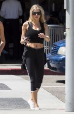 CHARLOTTE MCKINEEY in Tights Out in Beverly Hills 08/04/2016