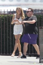 CHARLOTTE MCKINNEY at Van Nuys Airport in Los Angeles 08/06/2016