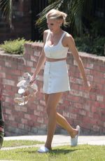CHARLOTTE MCKINNEY at Van Nuys Airport in Los Angeles 08/06/2016