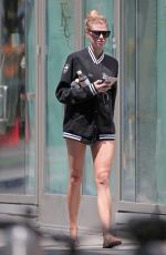 CHARLOTTE MCKINNEY Out and About in Los Angeles 08/30/2016