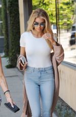 CHARLOTTE MCKINNEY Out for Coffee in West Hollywood 08/10/2016