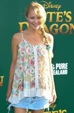 CHARLOTTE ROSS at ‘Pete’s Dragon Premiere in Hollywood 08/08/2016