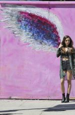 CHER LLOYD Shopping at American Apparel in West Hollywood 08/14/2016