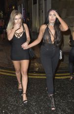 CHLOE FERRY Night Out in Newcastle 08/20/2016