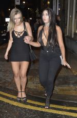 CHLOE FERRY Night Out in Newcastle 08/20/2016