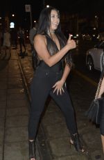 CHLOE FERRY Night Out in Newcastle 08/20/2016