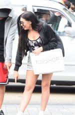 CHLOE FERRY Out Shopping in London 08/09/2016