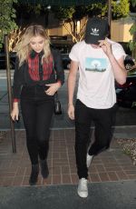 CHLOE MORETZ and Brooklyn Beckham at Madeo Restaurant in Hollywood 08/03/2016