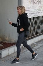 CHLOE MORETZ Arrive at a Gym in Los Angeles 08/19/2016