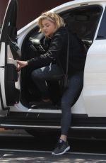 CHLOE MORETZ Arrive at a Gym in Los Angeles 08/19/2016