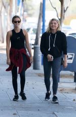 CHLOE MORETZ Arrives at Pilates Class in West Hollywood 08/19/2016