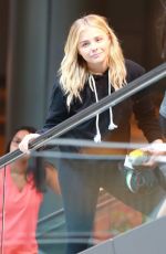 CHLOE MORETZ at Arc Light Cinemas in Hollywood 08/02/2016