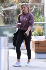 CHLOE MORETZ at Soulcycle in West Hollywood 08/15/2016