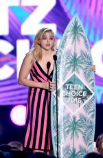 CHLOE MORETZ at Teen Choice Awards 2016 in Inglewood 07/31/2016