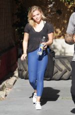 CHLOE MORETZ Leaves a Gym in Los Angeles 08/01/2016