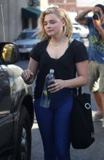 CHLOE MORETZ Leaves a Gym in Los Angeles 08/01/2016