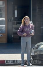 CHLOE MORETZ Leaves a Salon in Los Angeles 08/10/2016
