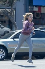 CHLOE MORETZ Leaves a Salon in Los Angeles 08/10/2016
