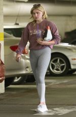 CHLOE MORETZ Leaves Coffee Bean in Studio City 08/05/2016