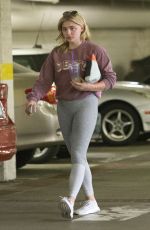 CHLOE MORETZ Leaves Coffee Bean in Studio City 08/05/2016