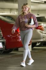 CHLOE MORETZ Leaves Coffee Bean in Studio City 08/05/2016