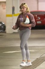 CHLOE MORETZ Leaves Coffee Bean in Studio City 08/05/2016