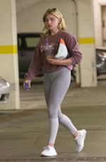 CHLOE MORETZ Leaves Coffee Bean in Studio City 08/05/2016