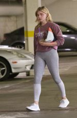 CHLOE MORETZ Leaves Coffee Bean in Studio City 08/05/2016