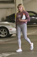 CHLOE MORETZ Leaves Coffee Bean in Studio City 08/05/2016