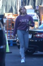 CHLOE MORETZ Out Shopping in Los Angeles 08/05/2016