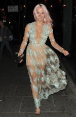 CHLOE PAIGE at W Hotel in London 08/18/2016