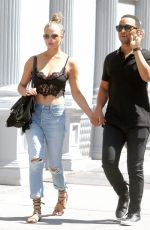 CHRISSY TEIGEN Out and About in New York 08/27/2016