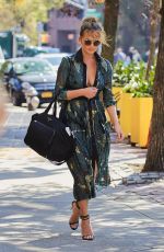 CHRISSY TEIGEN Out and About in New York 08/29/2016