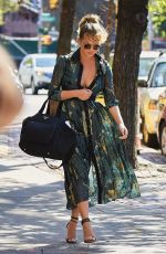 CHRISSY TEIGEN Out and About in New York 08/29/2016