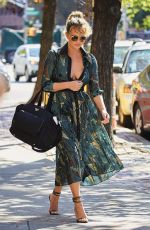 CHRISSY TEIGEN Out and About in New York 08/29/2016