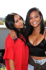 CHRISTINA MILIAN and KARREUCHE TRAN at Good Brother Clothing Launch Pool Party in Hollywood 08/20/2016