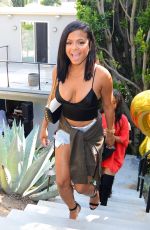 CHRISTINA MILIAN and KARREUCHE TRAN at Good Brother Clothing Launch Pool Party in Hollywood 08/20/2016