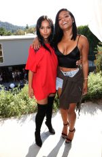 CHRISTINA MILIAN and KARREUCHE TRAN at Good Brother Clothing Launch Pool Party in Hollywood 08/20/2016